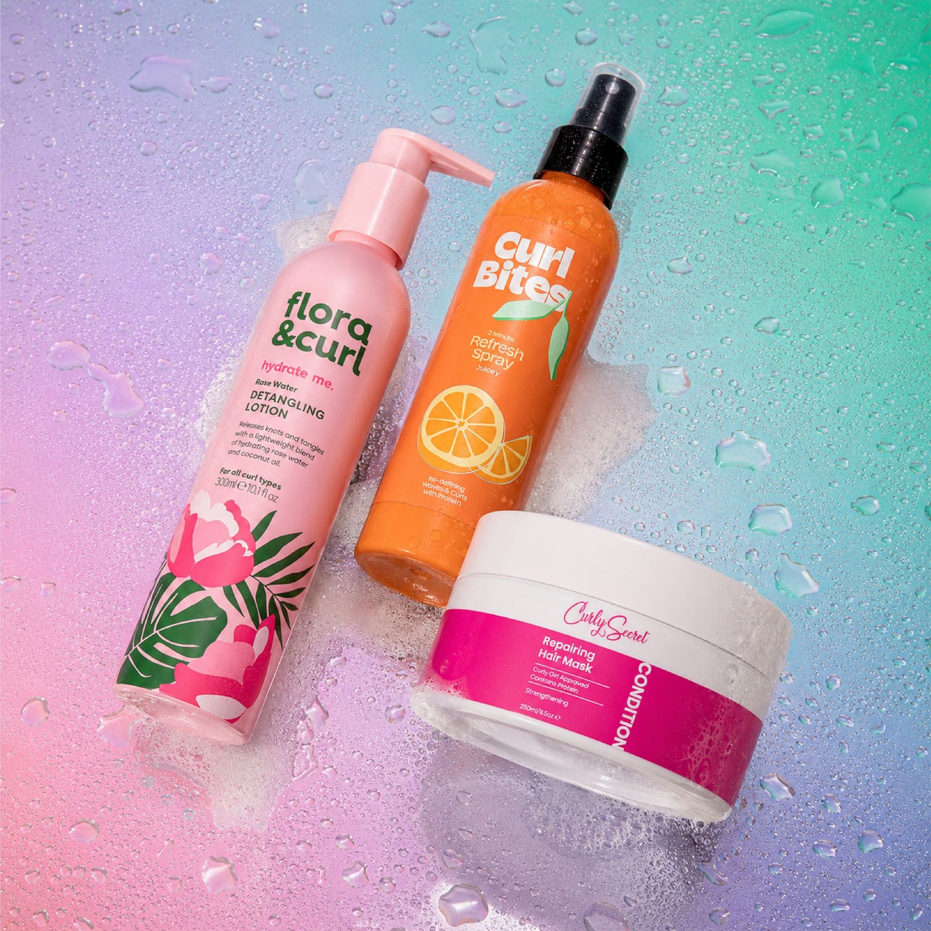 CurlyNest Professional/Pro Kit for Salon-Style Curl Care Essentials