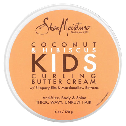 Shea Moisture Kids Coconut &amp; Hibiscus Curl Butter Cream 170g