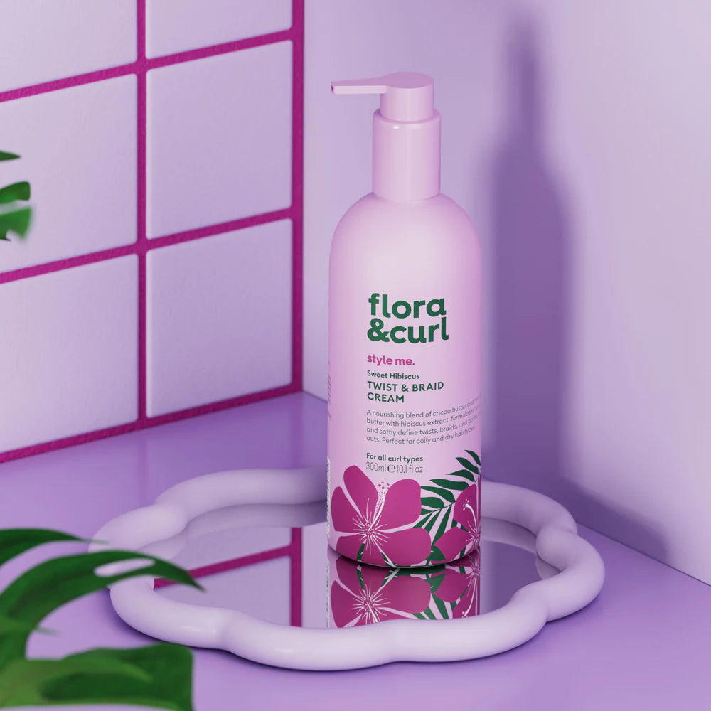 Flora &amp; Curl The Coily Hair Styling Kit