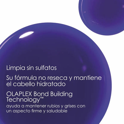 Olaplex Nº4P Blonde Enhancer Toning Shampoo