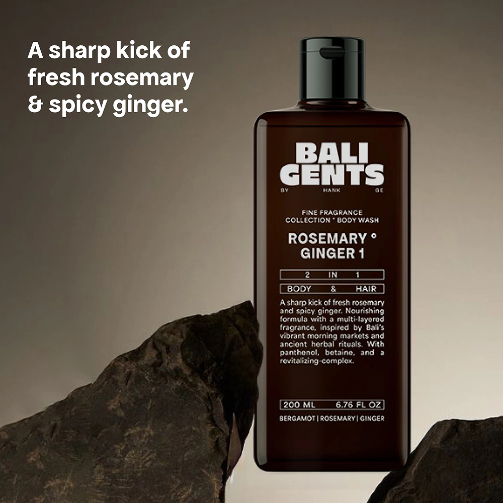 Bali Gents Bodywash Rosemary Ginger 1 200ml